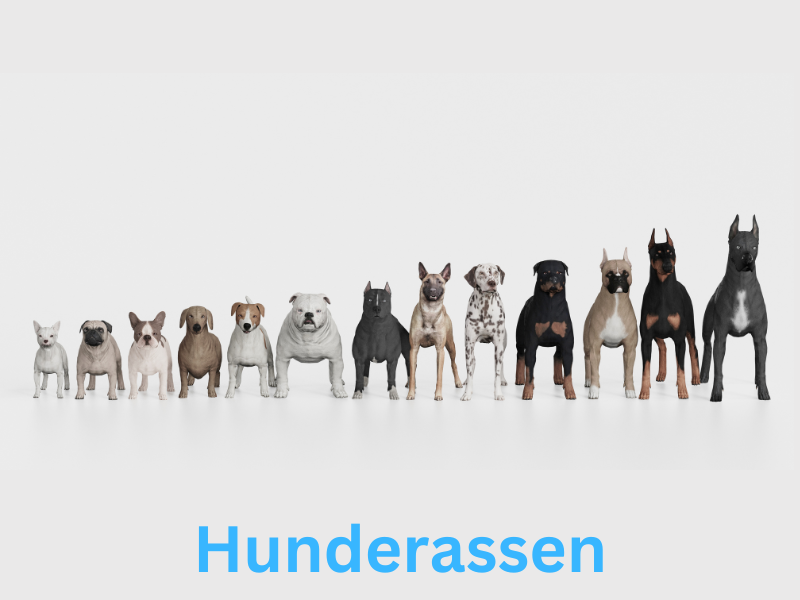 Hunderassen Hunden als Haustiere